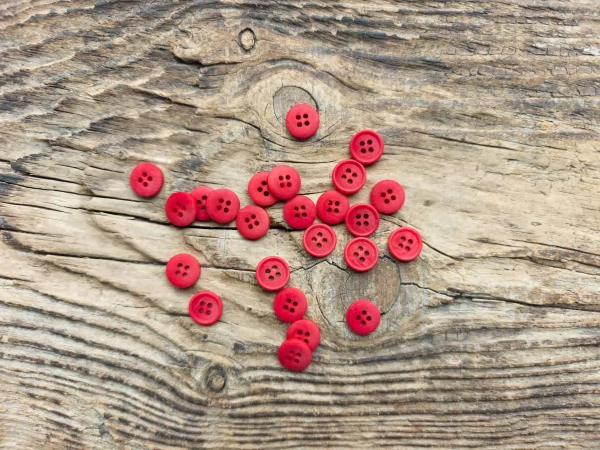 Пуговица арт. MX 1789/Red/18L